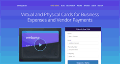 Desktop Screenshot of emburse.com